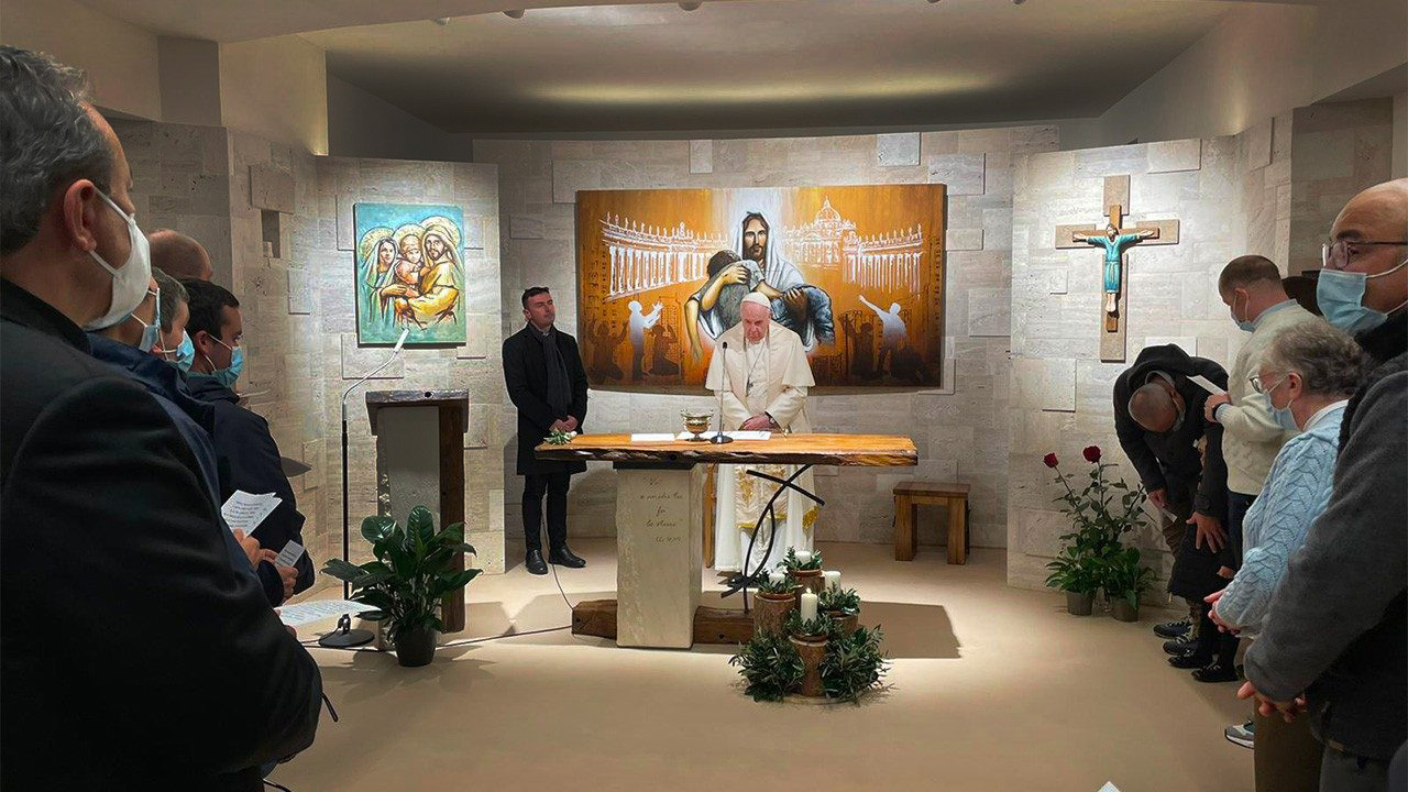 PAPST FRANZISKUS BESUCHT DIE GEMEINSCHAFT CENACOLO – Cenacolo